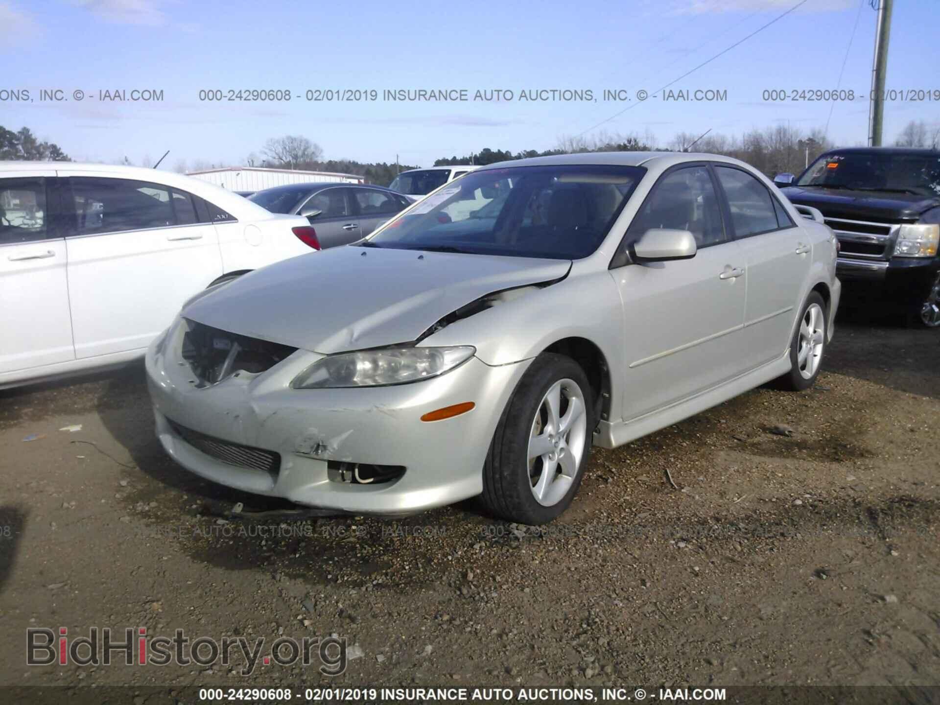 2005 MAZDA 6 - VIN: 1YVHP80C455M19352 - Фото 2