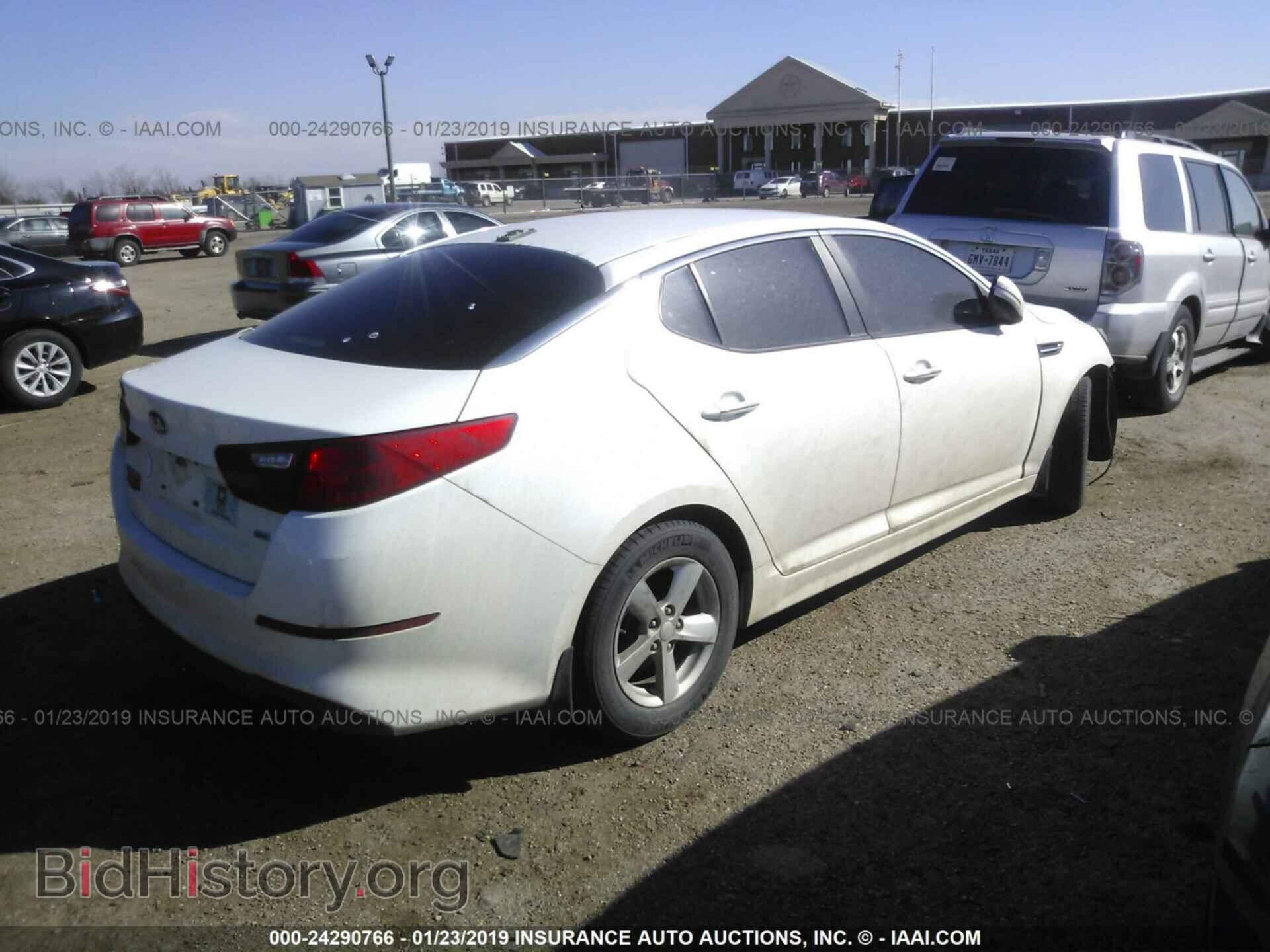 2015 KIA OPTIMA - VIN: KNAGM4A74F5530258 - Фото 4