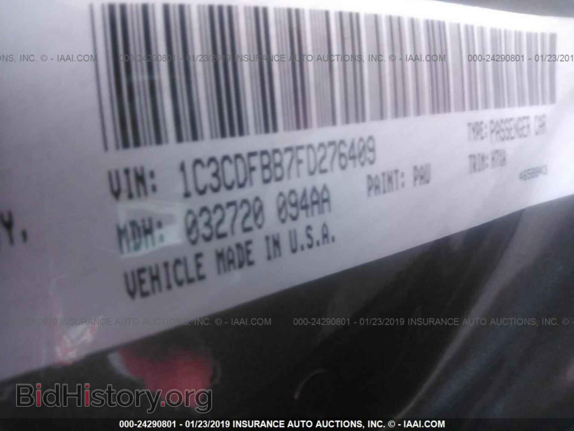 2015 DODGE DART - VIN: 1C3CDFBB7FD276409 - Фото 9