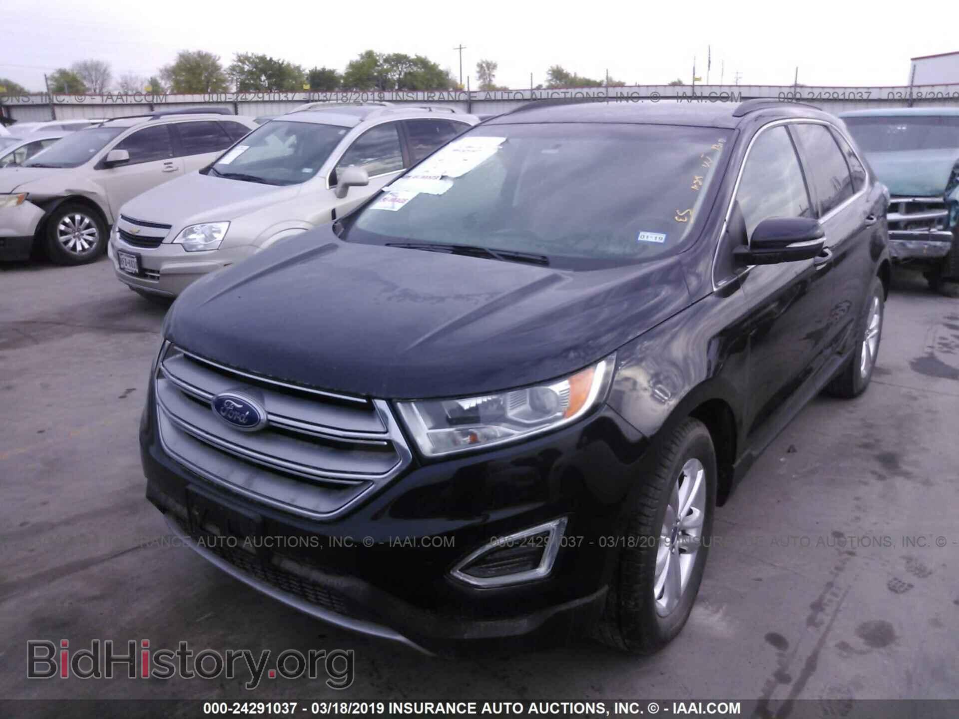 2016 FORD EDGE - VIN: 2FMPK3J87GBC52007 - Фото 2