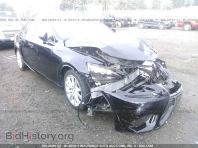 2015 Lexus IS 250, черный — VIN JTHCF1D29F5028676, IAAI