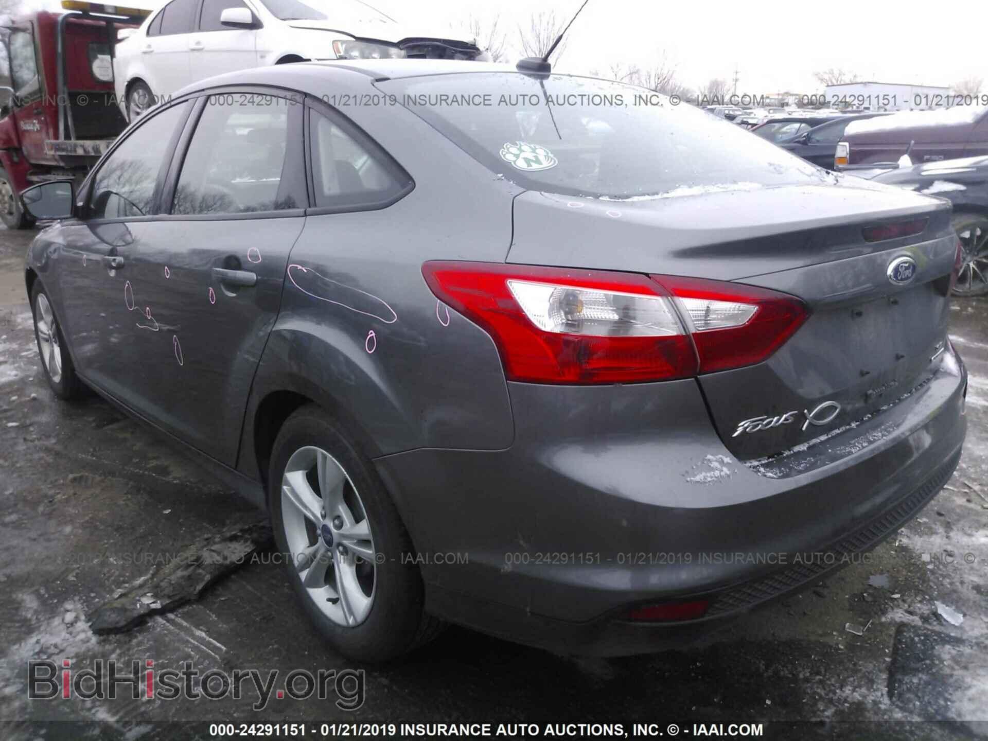 2014 FORD FOCUS - VIN: 1FADP3F29EL109642 - Фото 3