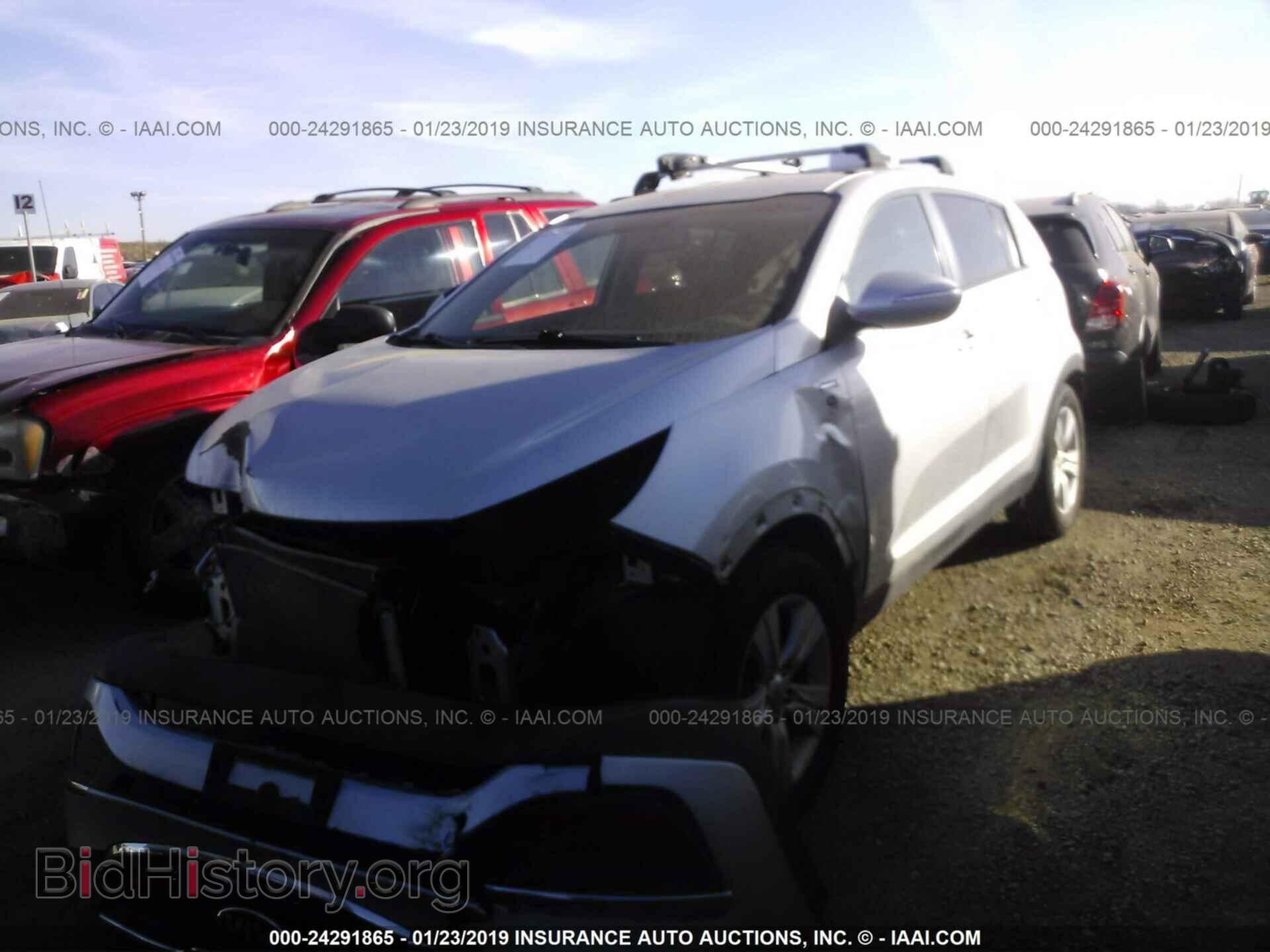 2013 KIA SPORTAGE - VIN: KNDPBCA28D7404591 - Фото 2