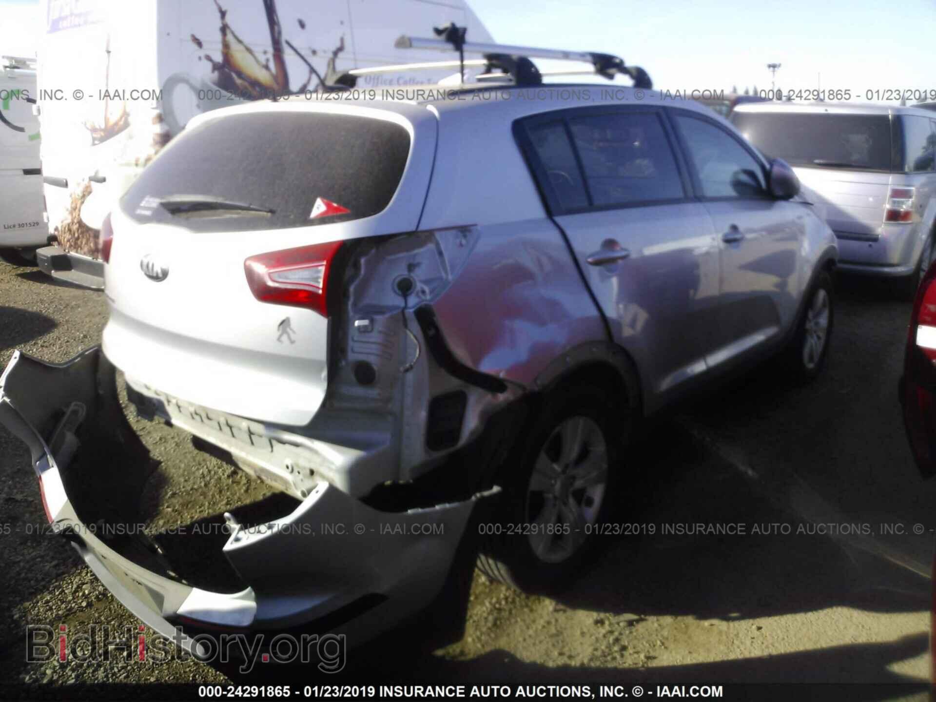 2013 KIA SPORTAGE - VIN: KNDPBCA28D7404591 - Фото 4