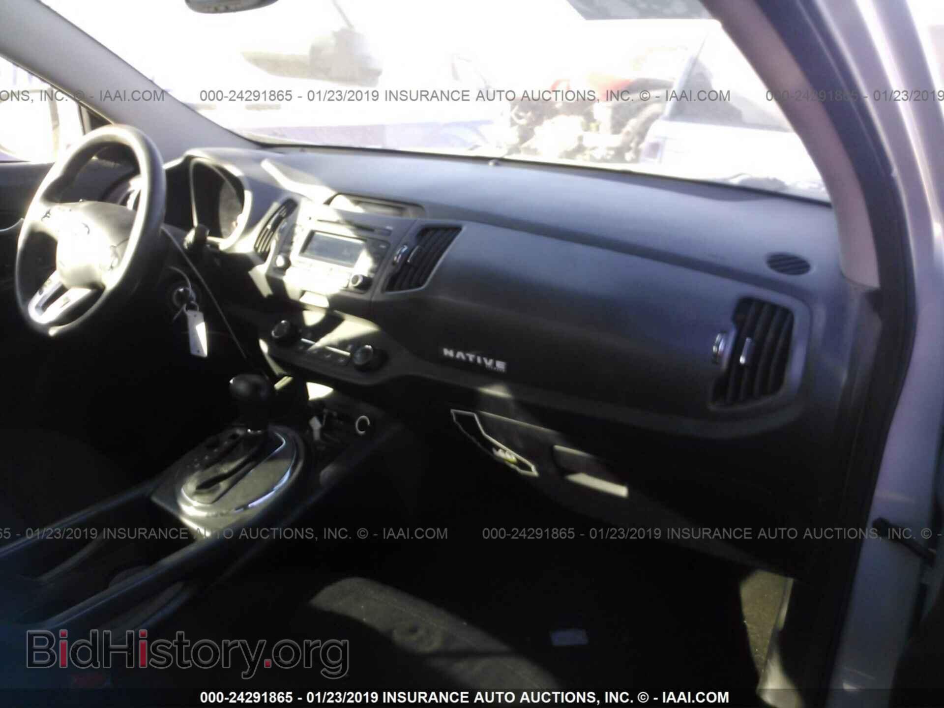 2013 KIA SPORTAGE - VIN: KNDPBCA28D7404591 - Фото 5