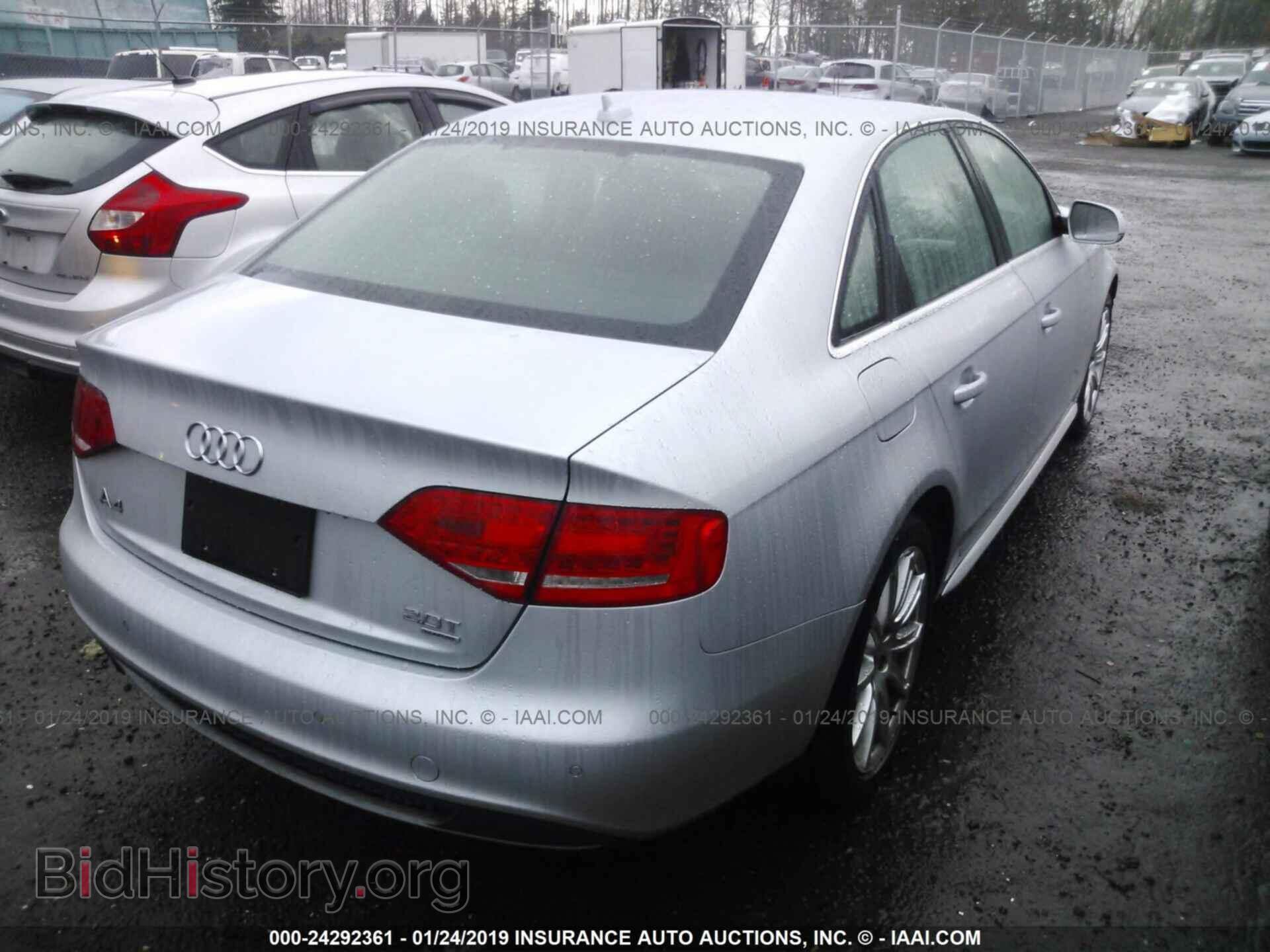 2012 AUDI A4 - VIN: WAUFFAFL5CA114085 - Photo 4
