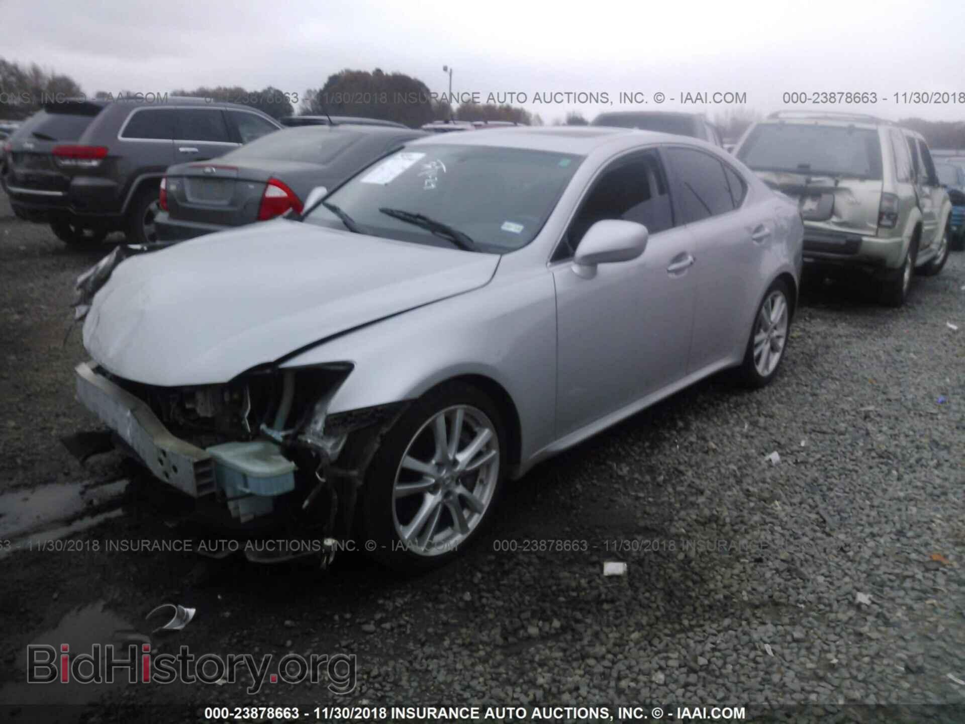 2007 LEXUS IS - VIN: JTHBE262375016106 - Фото 2