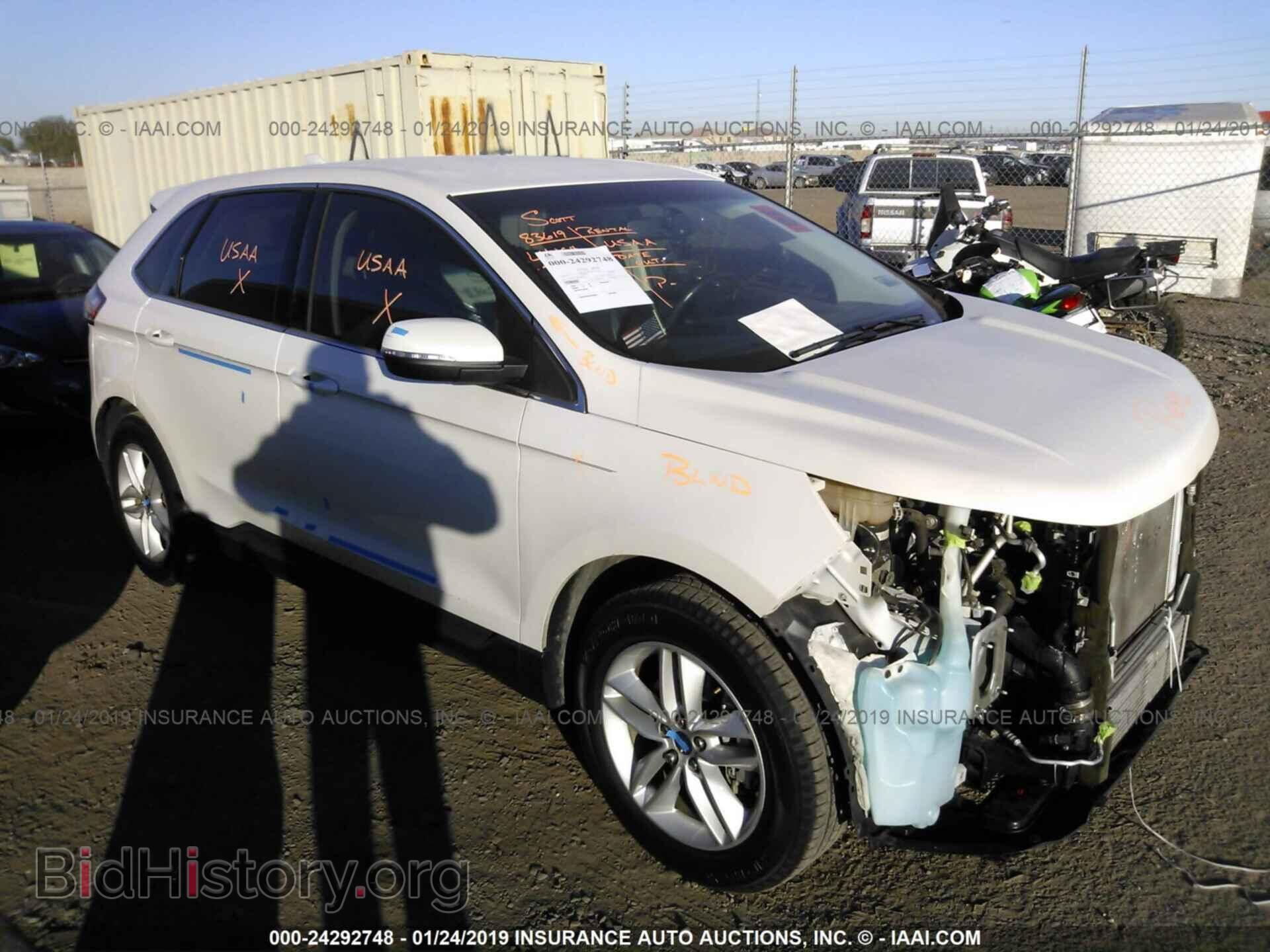 Photo 2FMTK3J99FBB34210 - FORD EDGE 2015