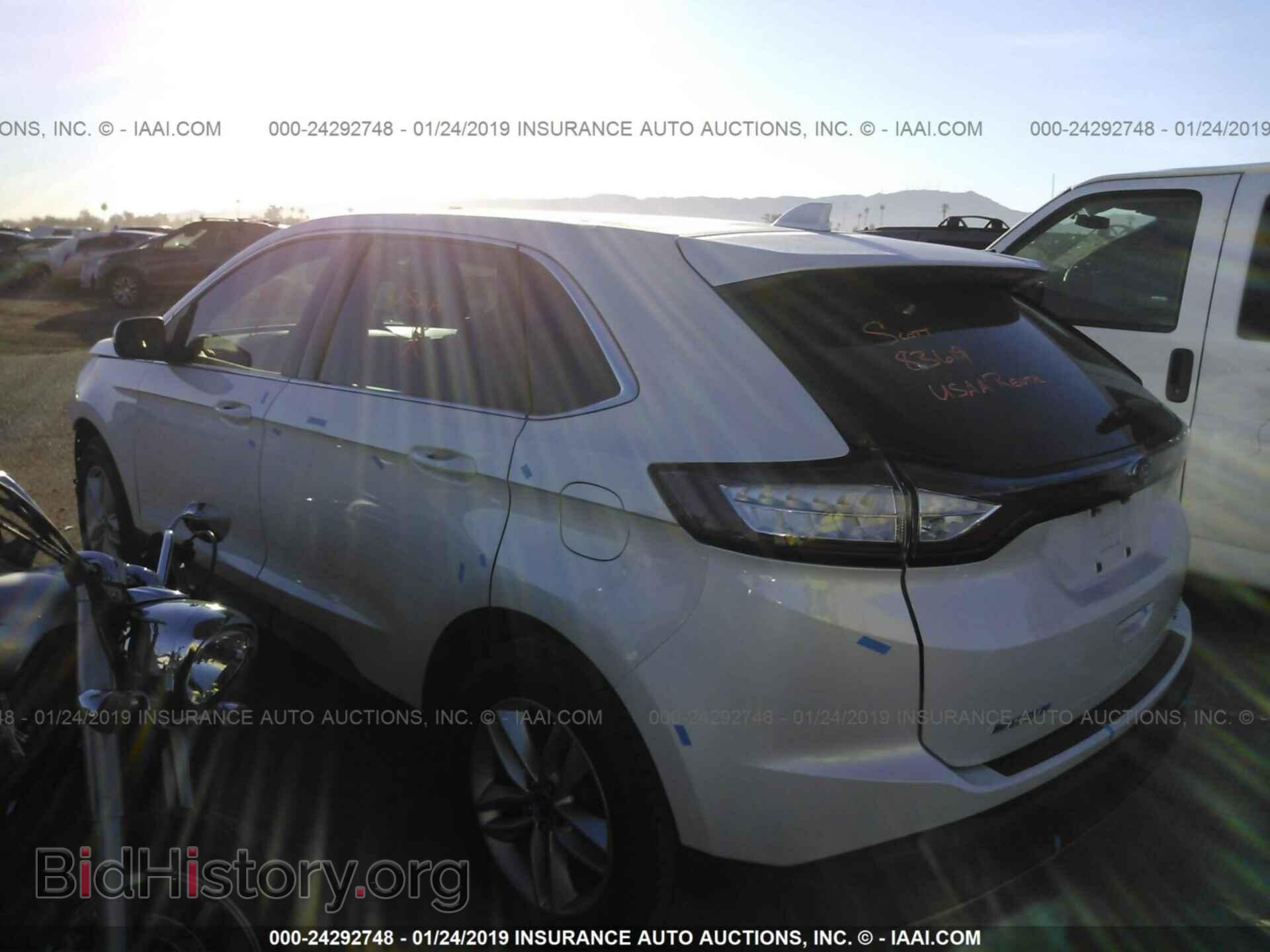 2015 FORD EDGE - VIN: 2FMTK3J99FBB34210 - Фото 3