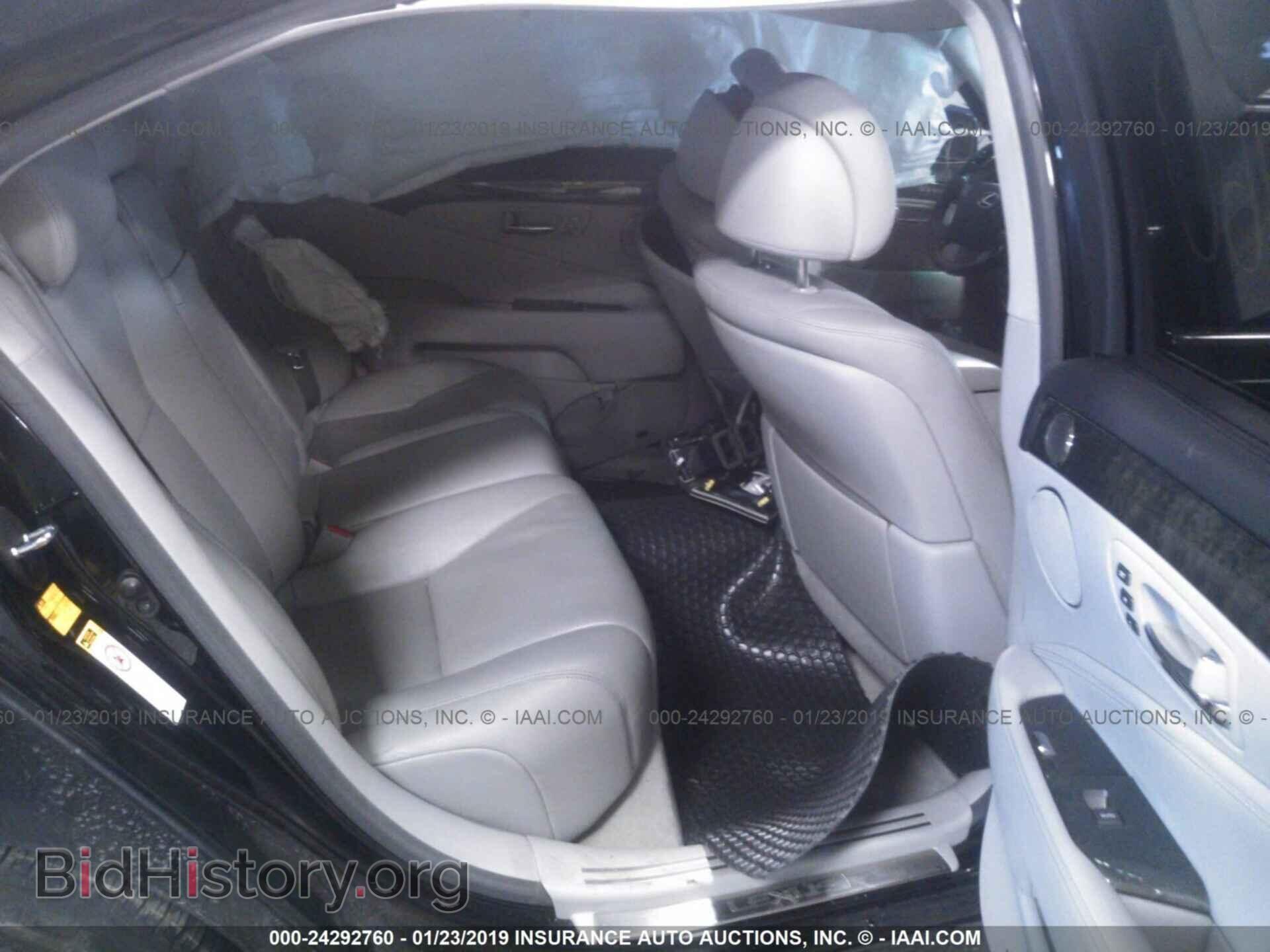 2010 LEXUS LS - VIN: JTHDL1EF2A5000998 - Фото 8