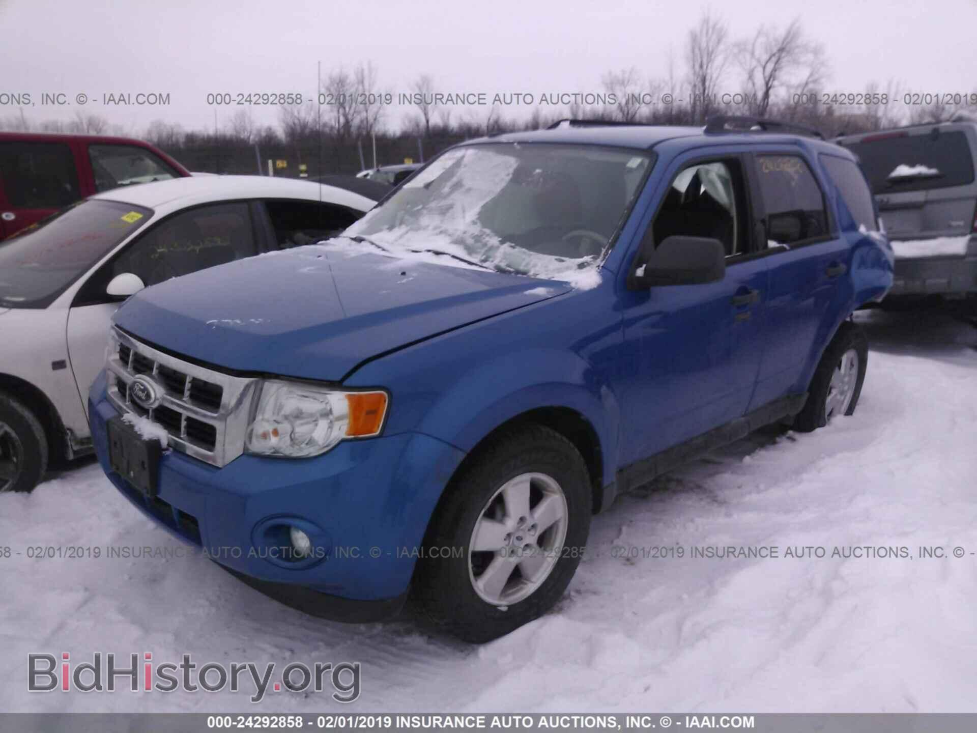 2011 FORD ESCAPE - VIN: 1FMCU9DG2BKB20169 - Фото 2