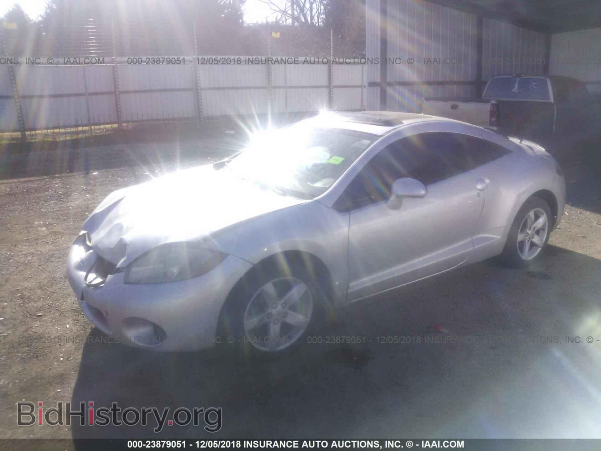 2007 MITSUBISHI ECLIPSE - VIN: 4A3AK24F77E043589 - Photo 2