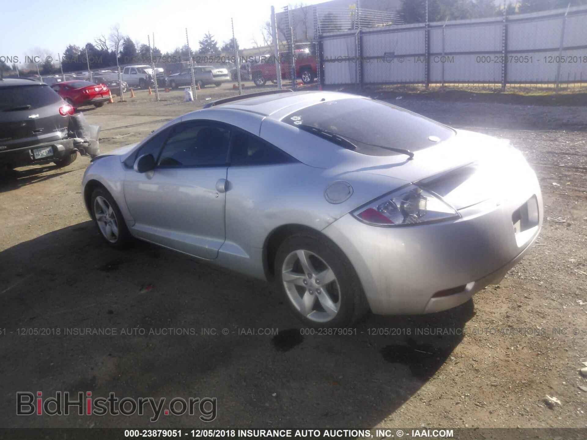 2007 MITSUBISHI ECLIPSE - VIN: 4A3AK24F77E043589 - Photo 3