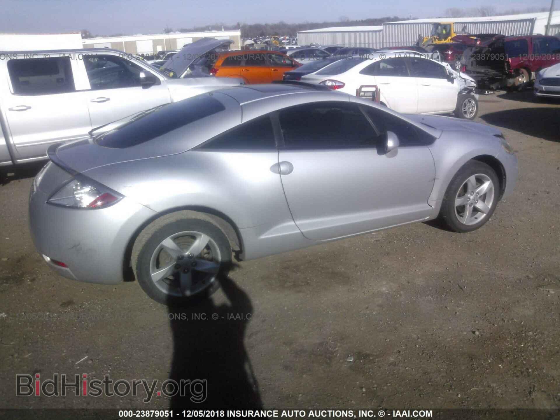 2007 MITSUBISHI ECLIPSE - VIN: 4A3AK24F77E043589 - Photo 4