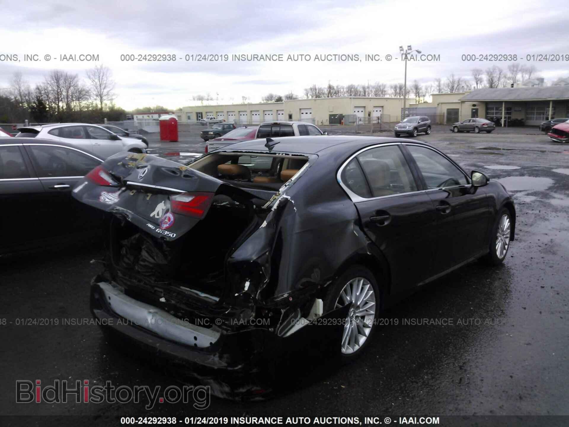 2013 LEXUS GS - VIN: JTHCE1BL3D5013814 - Photo 4