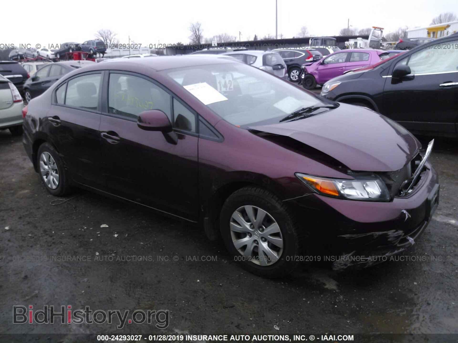 Фотография 19XFB2F56CE374918 - HONDA CIVIC 2012