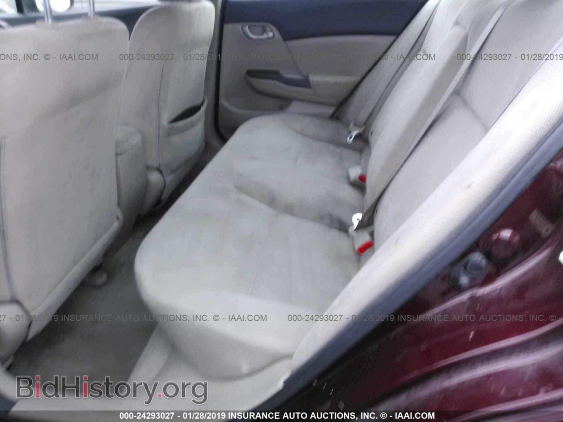 2012 HONDA CIVIC - VIN: 19XFB2F56CE374918 - Фото 8