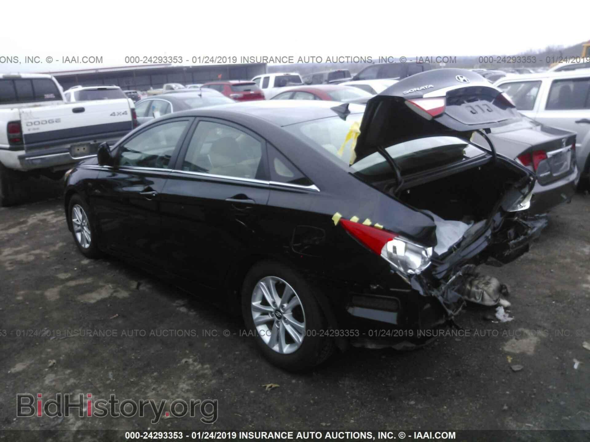 2014 HYUNDAI SONATA - VIN: 5NPEB4AC2EH831753 - Фото 3