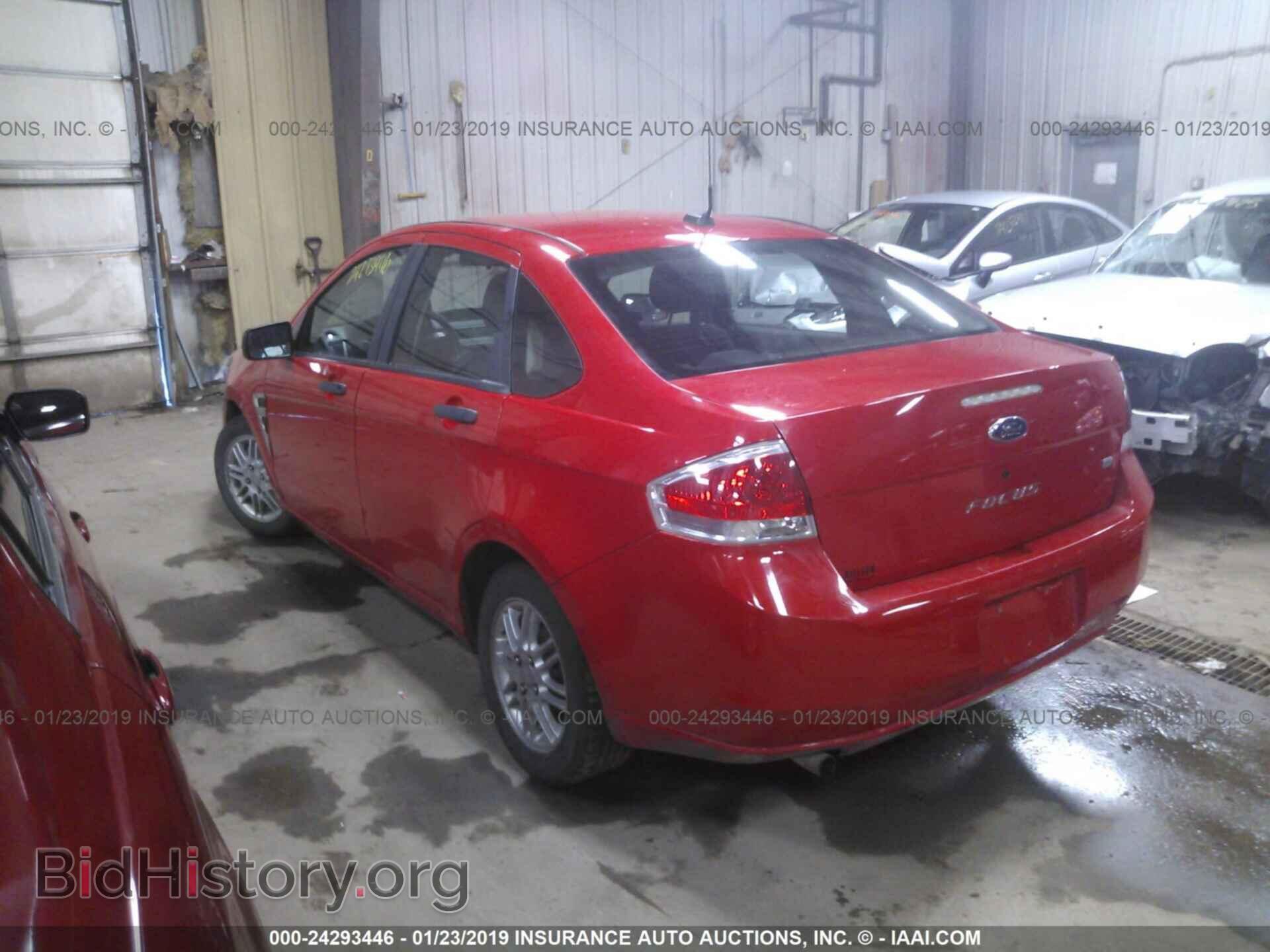 2008 FORD FOCUS - VIN: 1FAHP35N68W154148 - Фото 3
