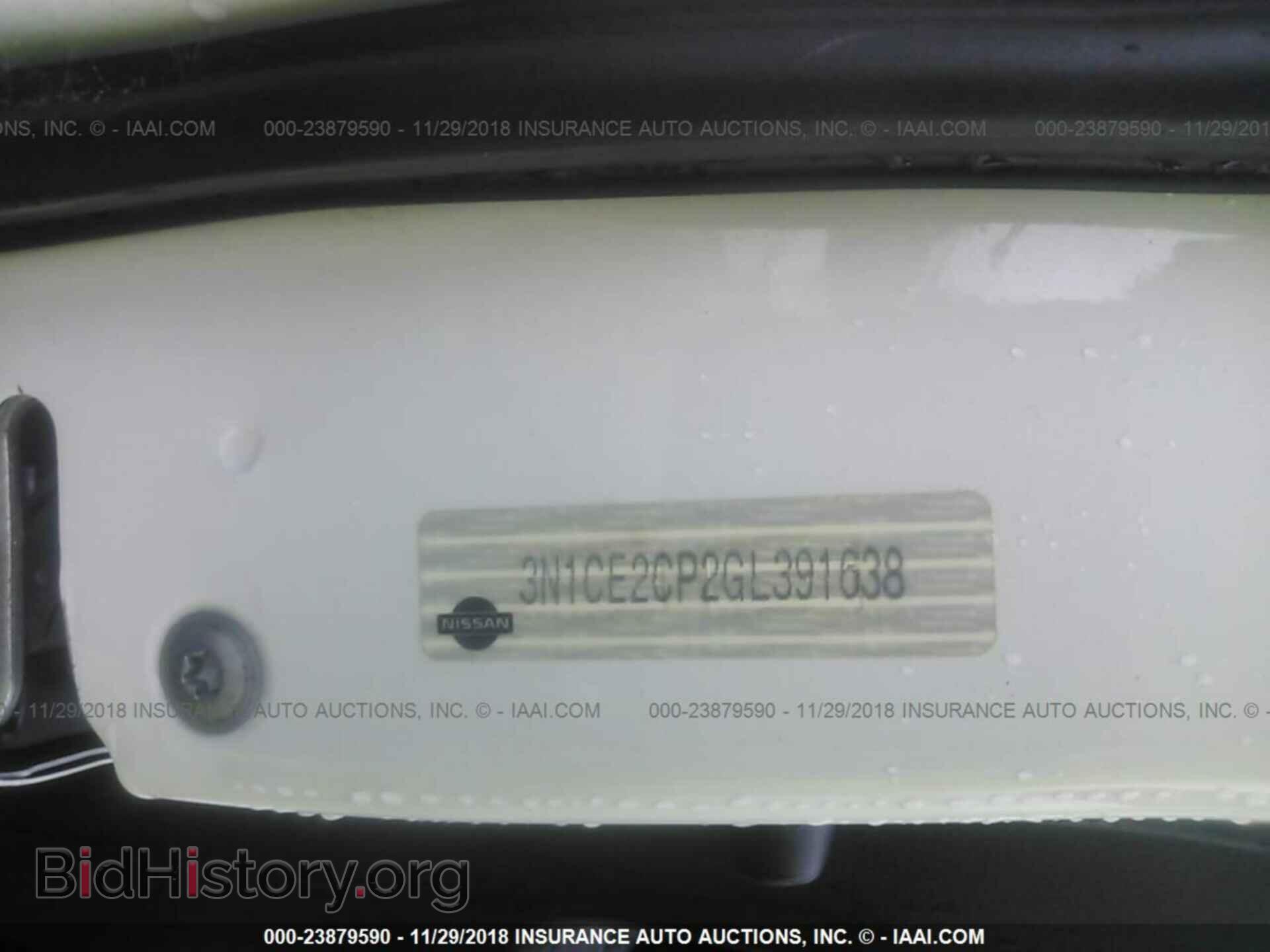 2016 NISSAN VERSA NOTE - VIN: 3N1CE2CP2GL391638 - Фото 9