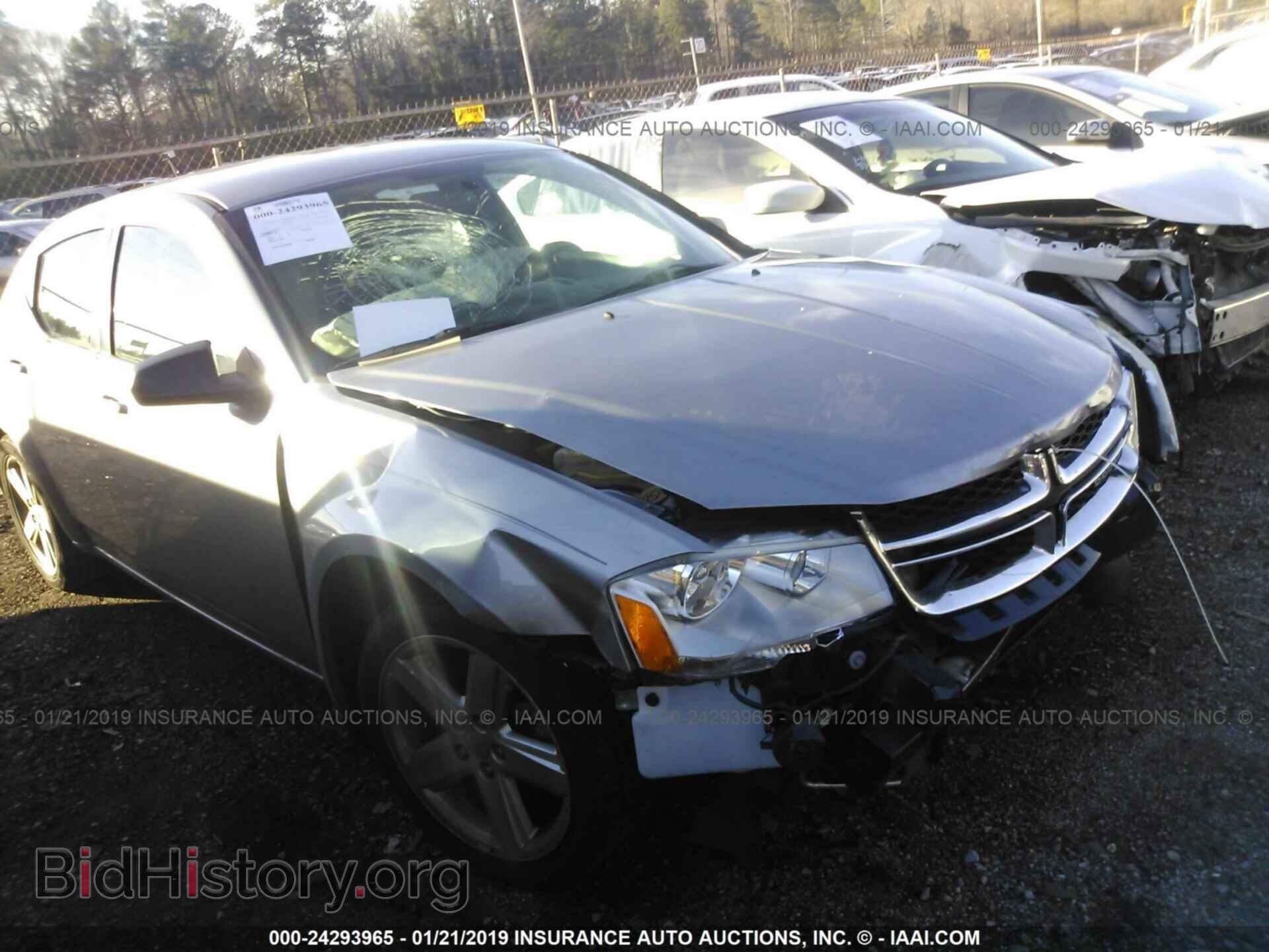 Фотография 1C3CDZAB6DN517256 - DODGE AVENGER 2013