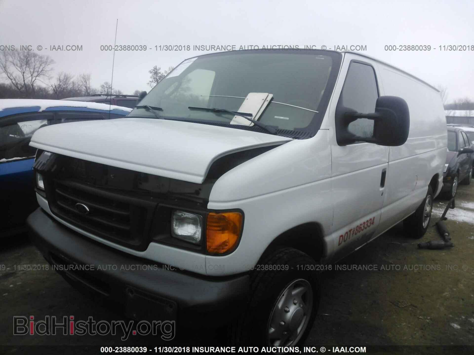 2007 FORD ECONOLINE - VIN: 1FTNE14W57DB48045 - Фото 2