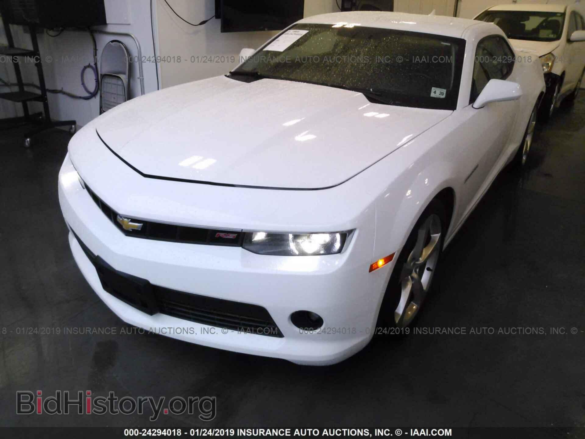 2015 CHEVROLET CAMARO - VIN: 2G1FF1E33F9187419 - Фото 2