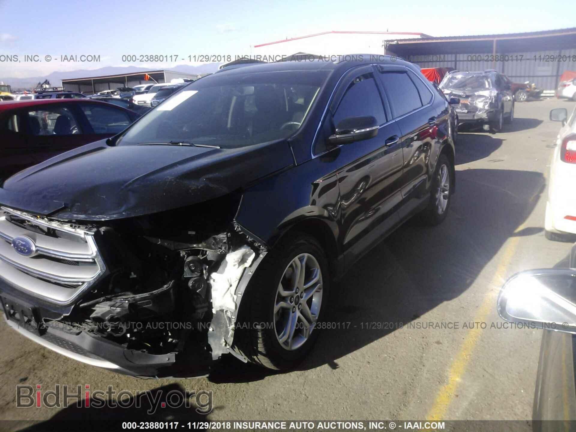 2016 FORD EDGE - VIN: 2FMPK4K97GBB06302 - Фото 2