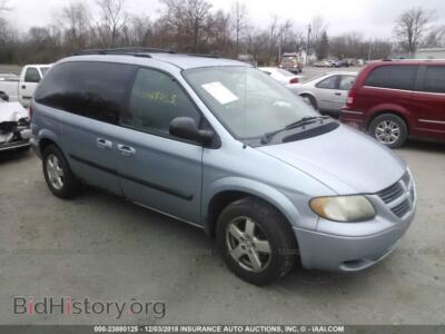 2005 Dodge CARAVAN, blue — VIN 1D4GP45R95B100346, IAAI