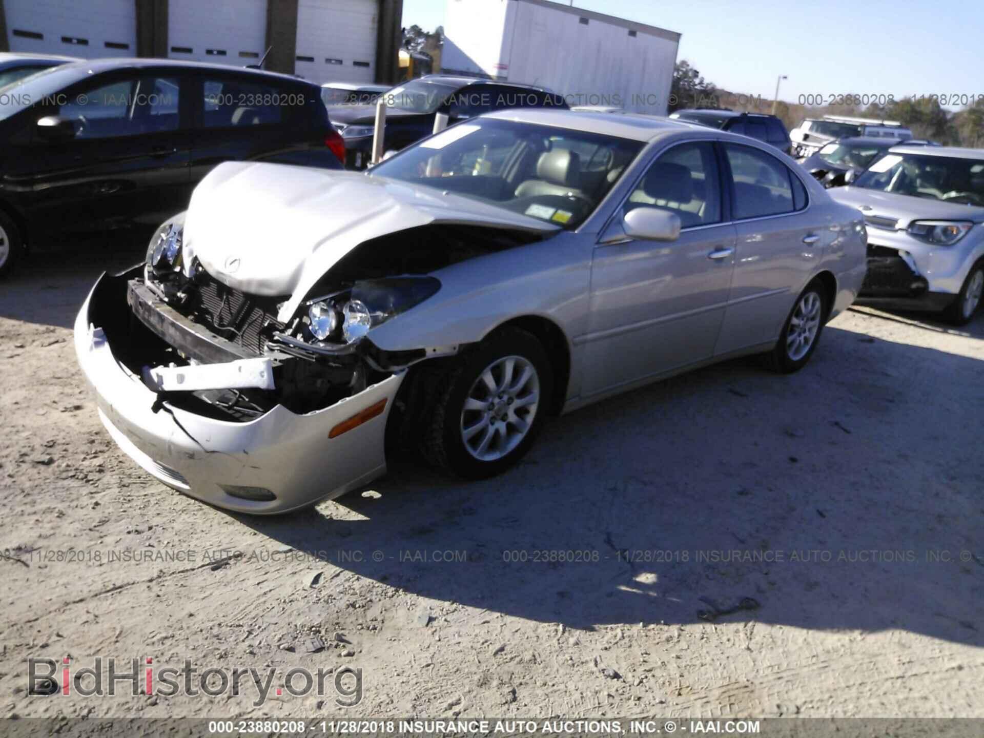 2002 LEXUS ES - VIN: JTHBF30G420061133 - Фото 2