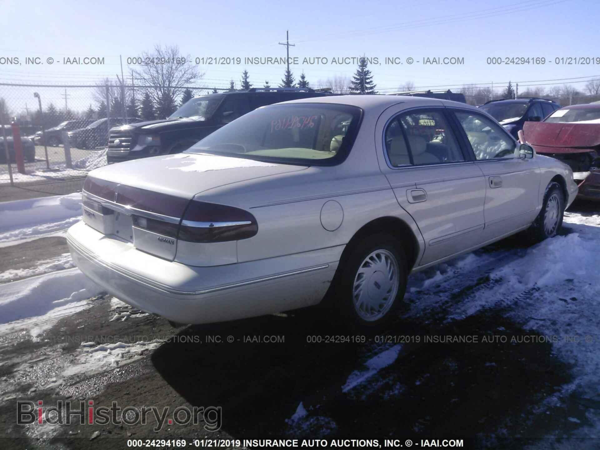 1996 LINCOLN CONTINENTAL - VIN: 1LNLM97V4TY600335 - Фото 4