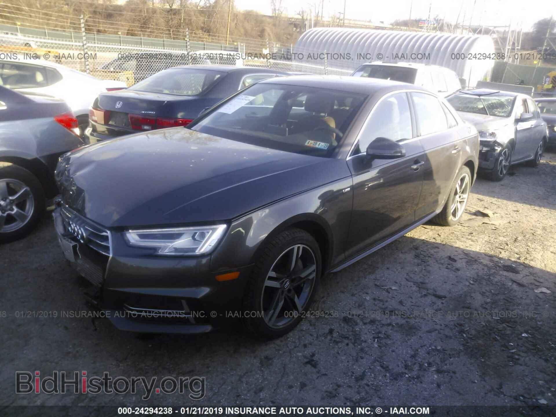 2017 AUDI A4 - VIN: WAUENAF41HN070660 - Фото 2