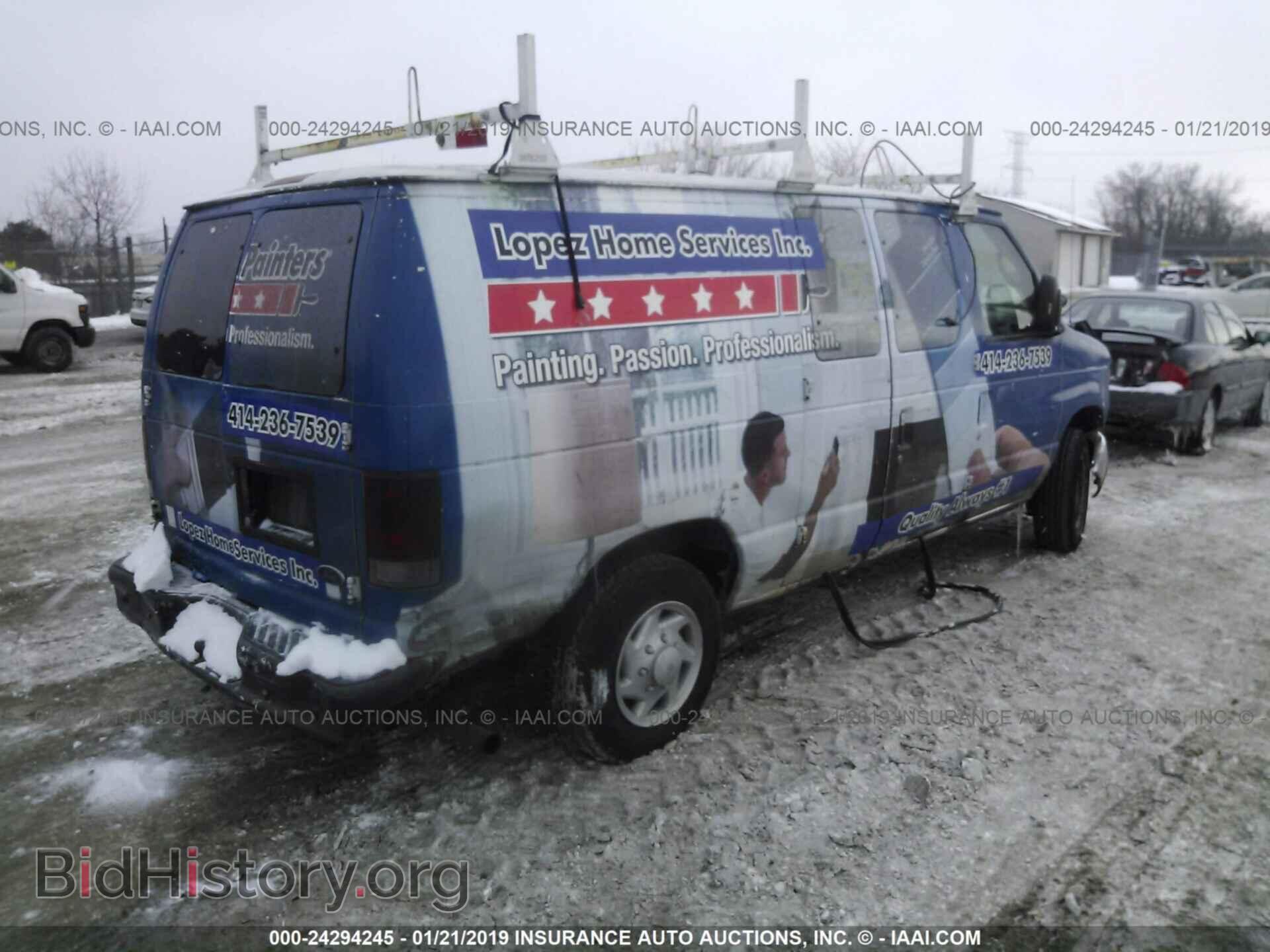 2008 FORD ECONOLINE - VIN: 1FTNE14W68DA34492 - Фото 4
