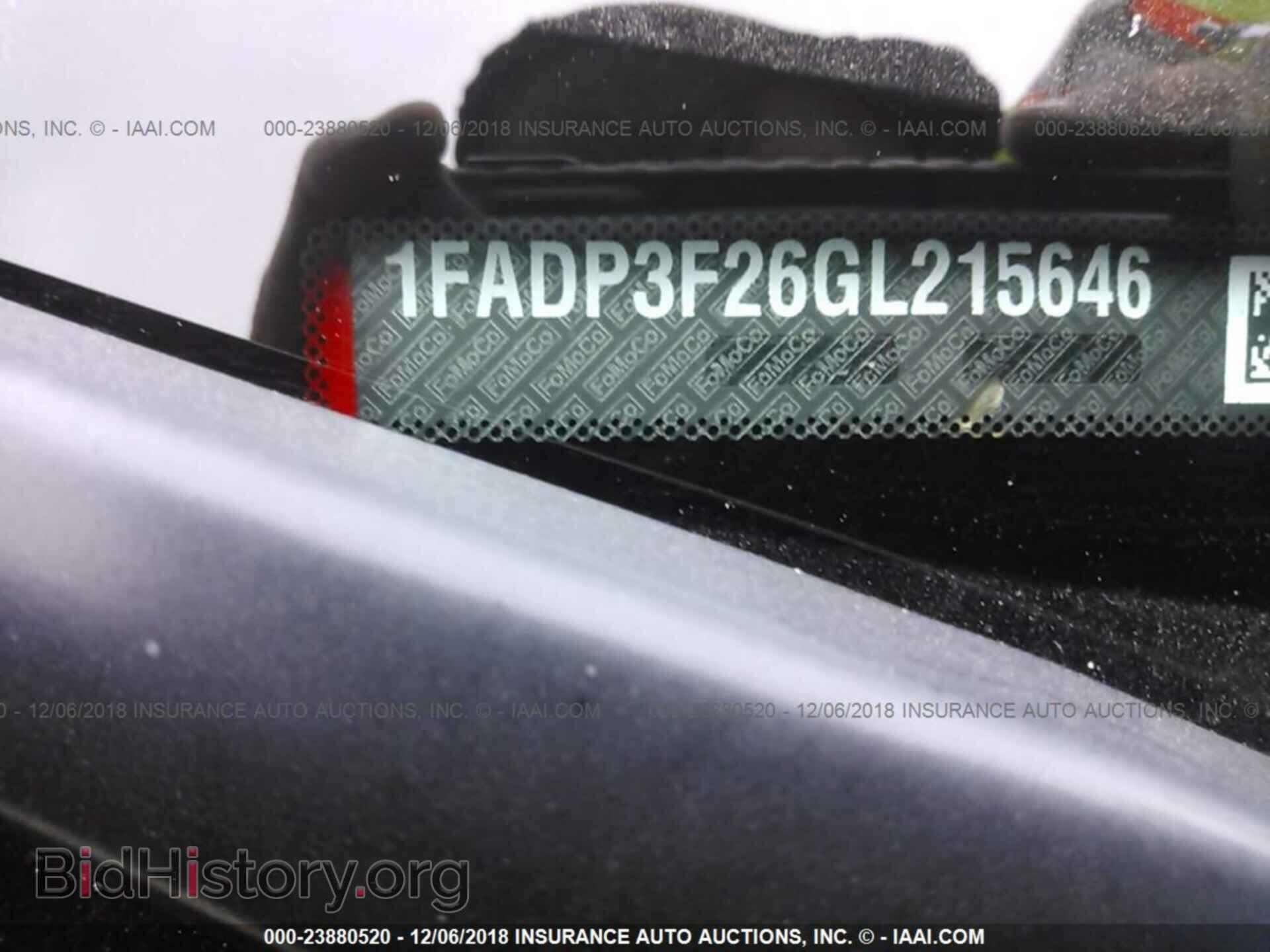 2016 FORD FOCUS - VIN: 1FADP3F26GL215646 - Фото 9
