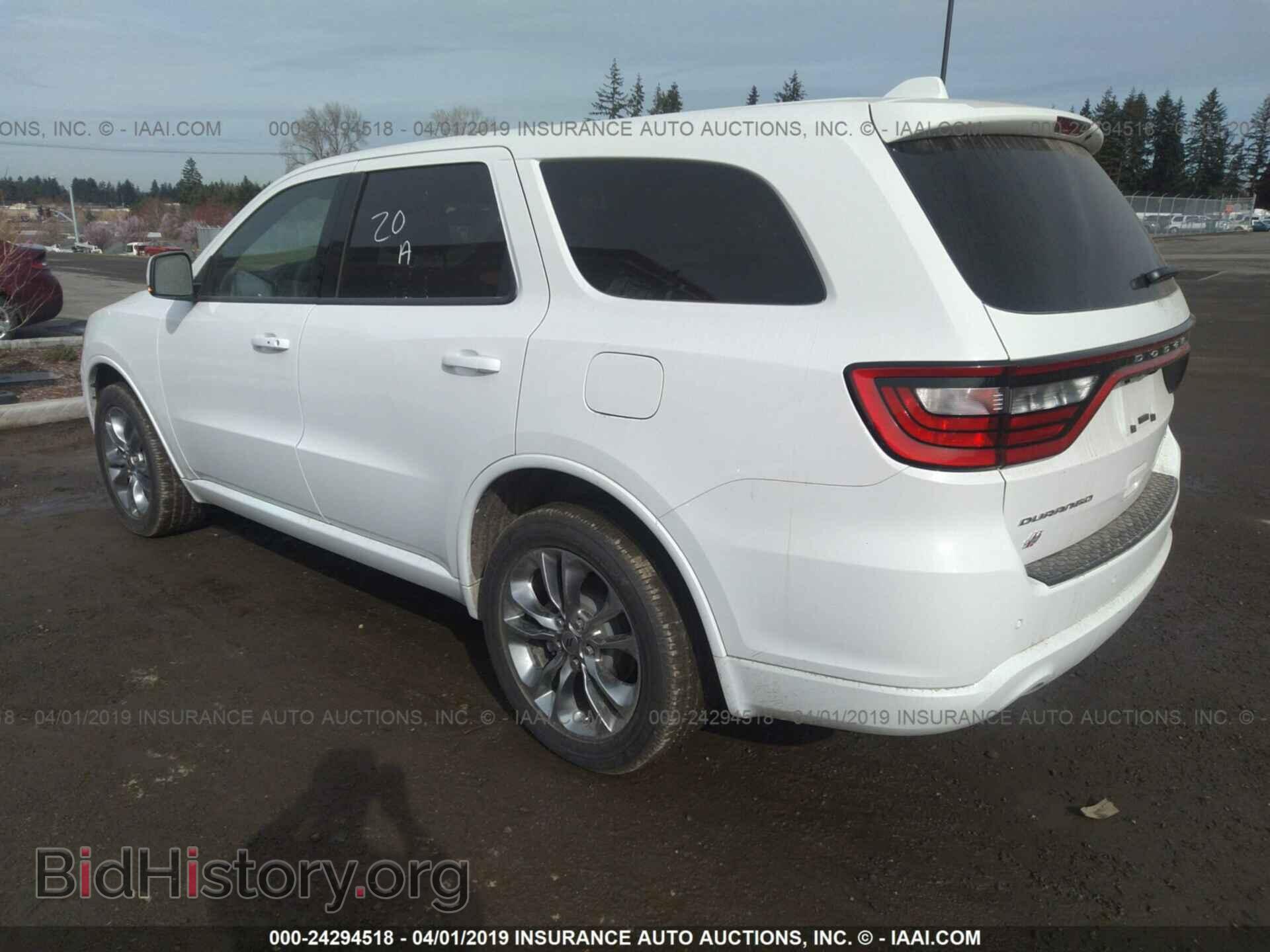 2019 DODGE DURANGO - VIN: 1C4RDJDG7KC557109 - Фото 3