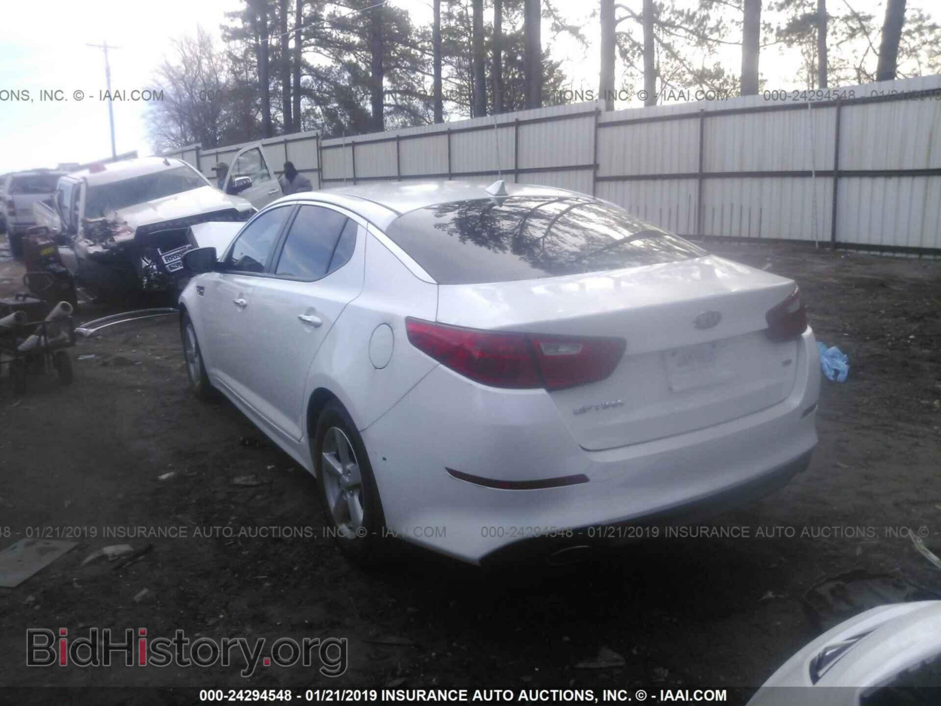 2014 KIA OPTIMA - VIN: KNAGM4A77E5452461 - Photo 3