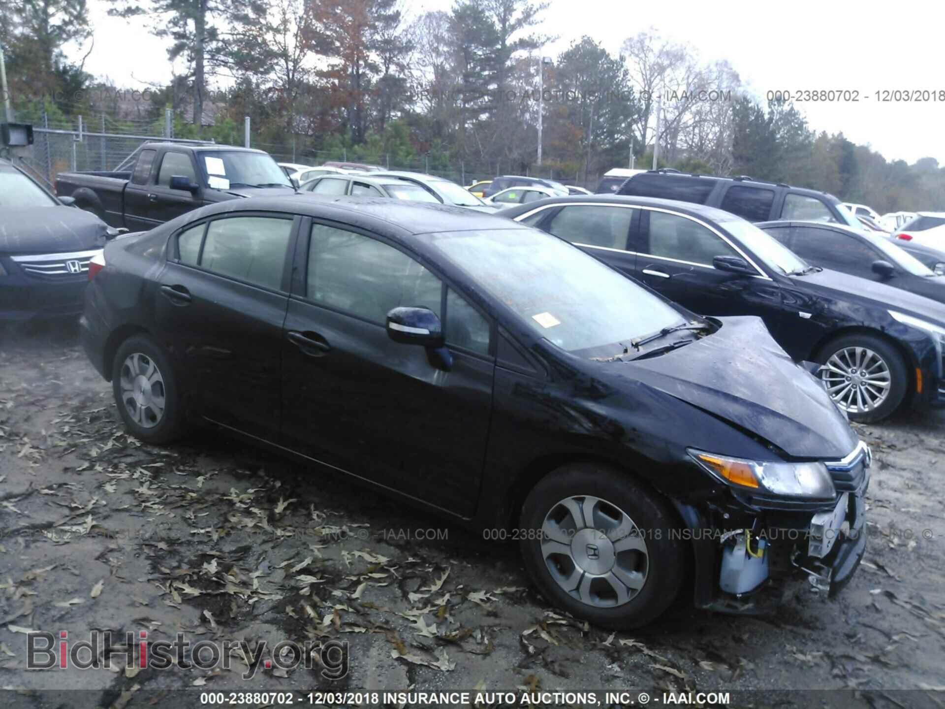 Photo JHMFB4F28CS000548 - HONDA CIVIC 2012
