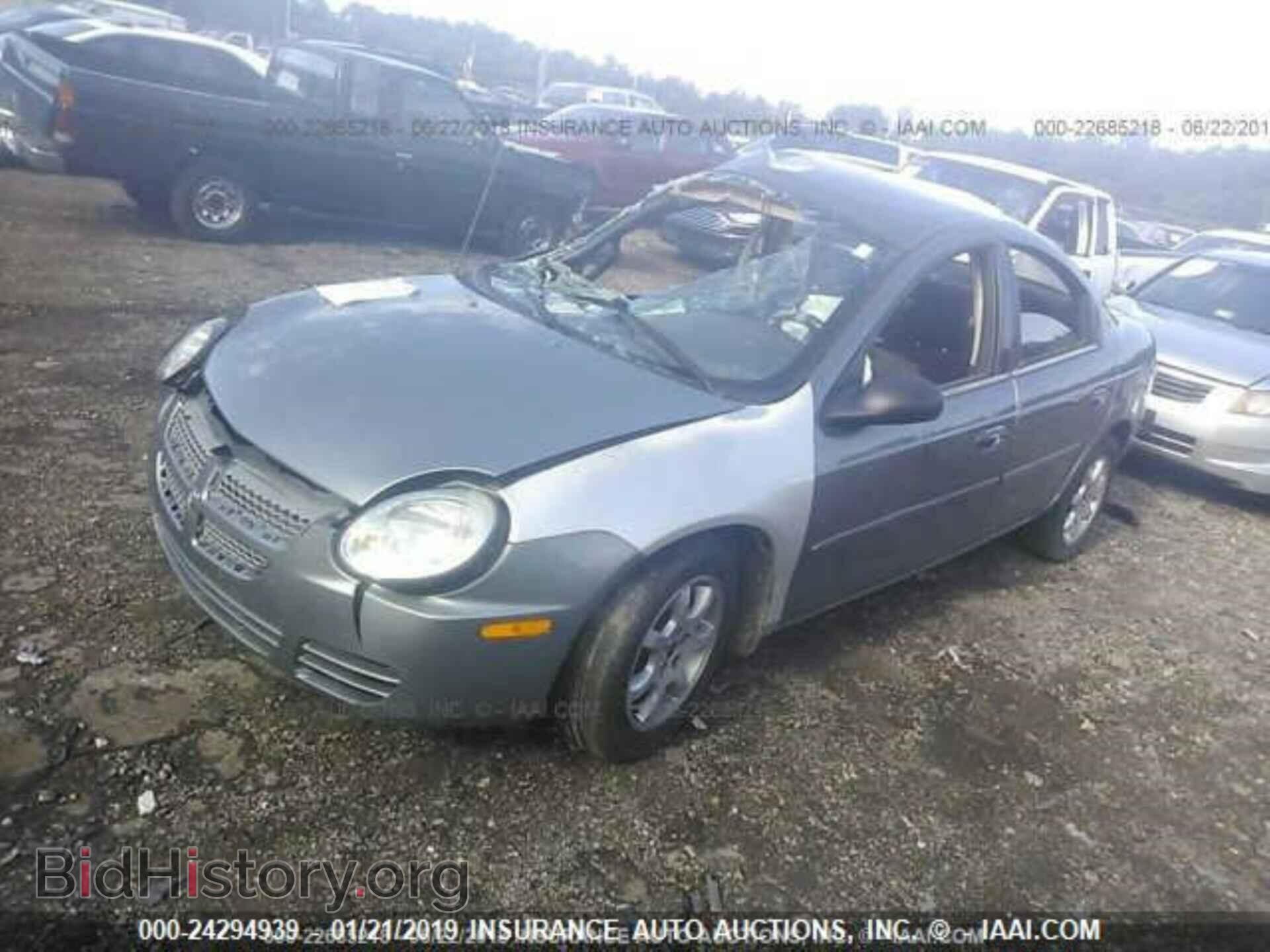 2005 DODGE NEON - VIN: 1B3ES56C45D245299 - Фото 2