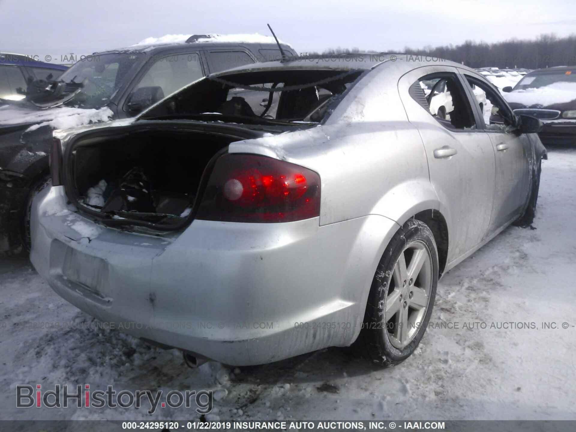 2011 DODGE AVENGER - VIN: 1B3BD1FB5BN554427 - Фото 4