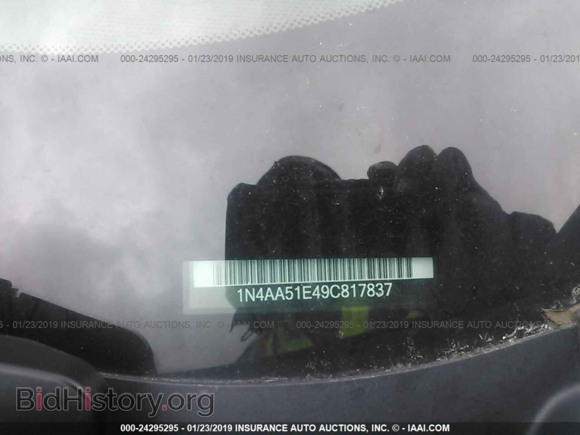 2009 NISSAN MAXIMA - VIN: 1N4AA51E49C817837 - Фото 9