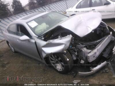 2007 Lexus LS, серебристый — VIN JTHGL46F275013790, IAAI