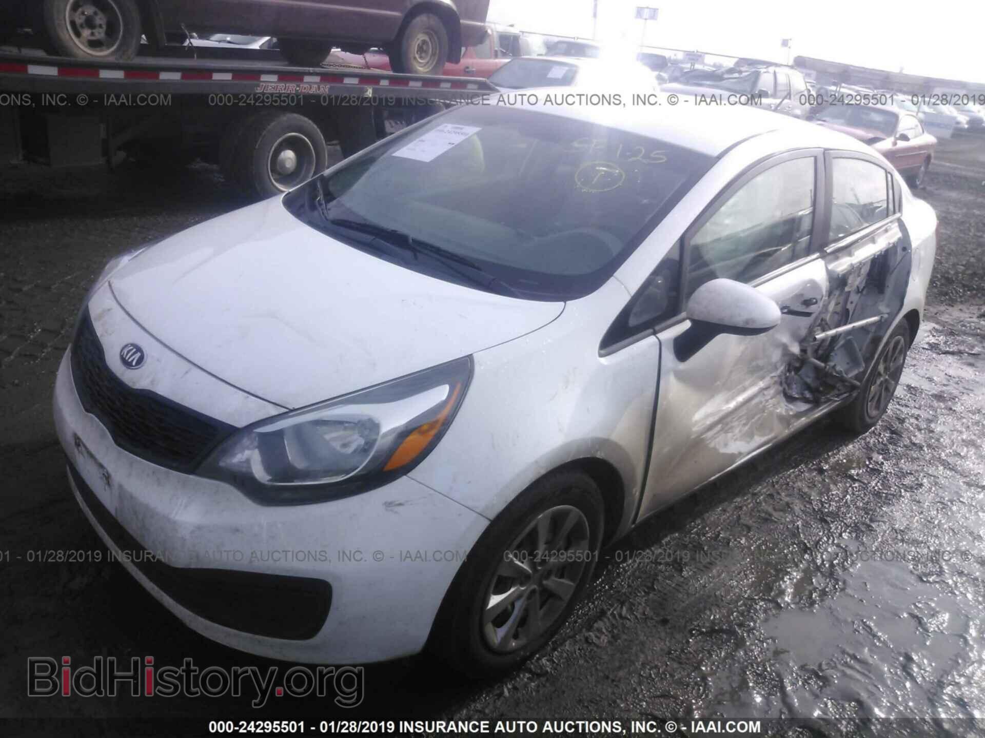 2014 KIA RIO - VIN: KNADM4A36E6340308 - Фото 2