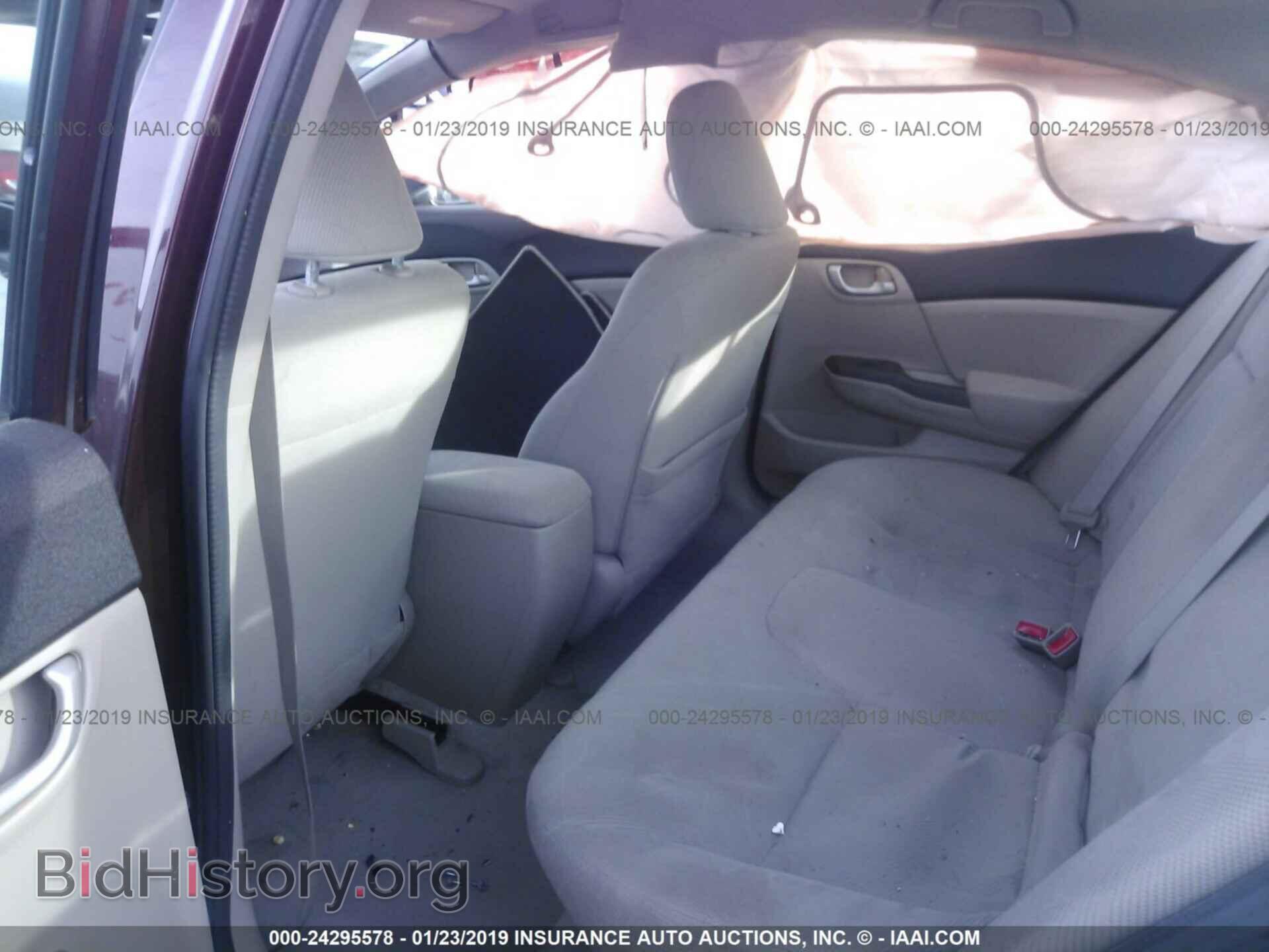 2012 HONDA CIVIC - VIN: 19XFB2F55CE344339 - Photo 8