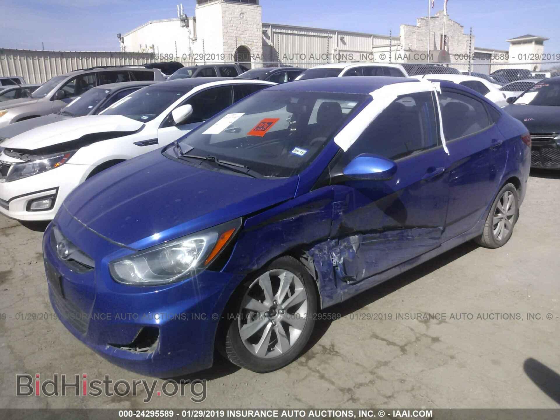 2012 HYUNDAI ACCENT - VIN: KMHCU4AE7CU059025 - Фото 2