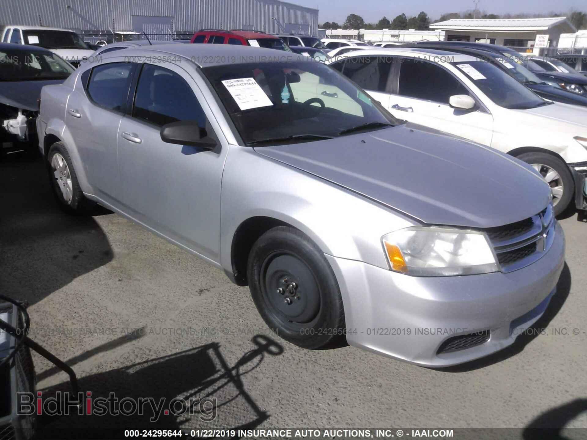 Photo 1C3CDZAB7CN102638 - DODGE AVENGER 2012
