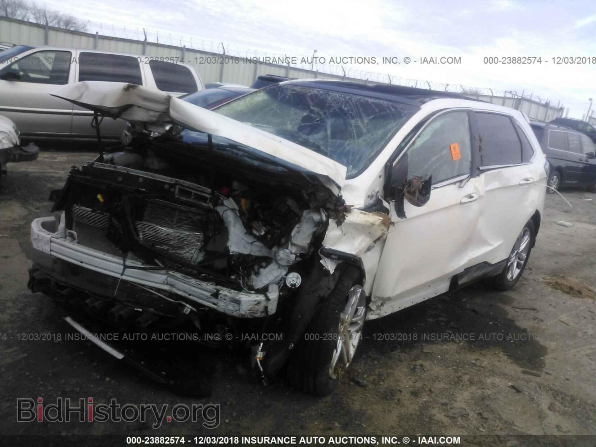 2015 FORD EDGE - VIN: 2FMPK3K86FBB51599 - Photo 2