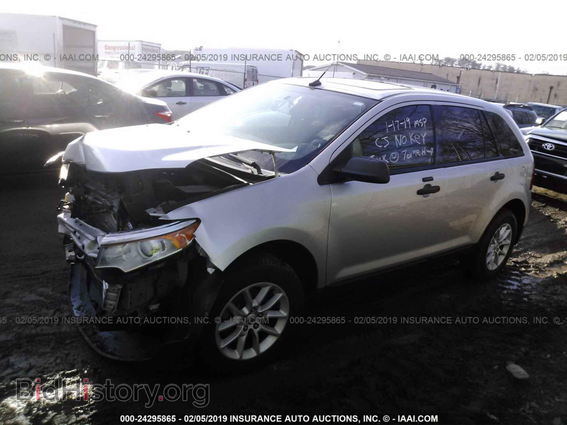 2013 FORD EDGE - VIN: 2FMDK3GC3DBB35504 - Фото 2