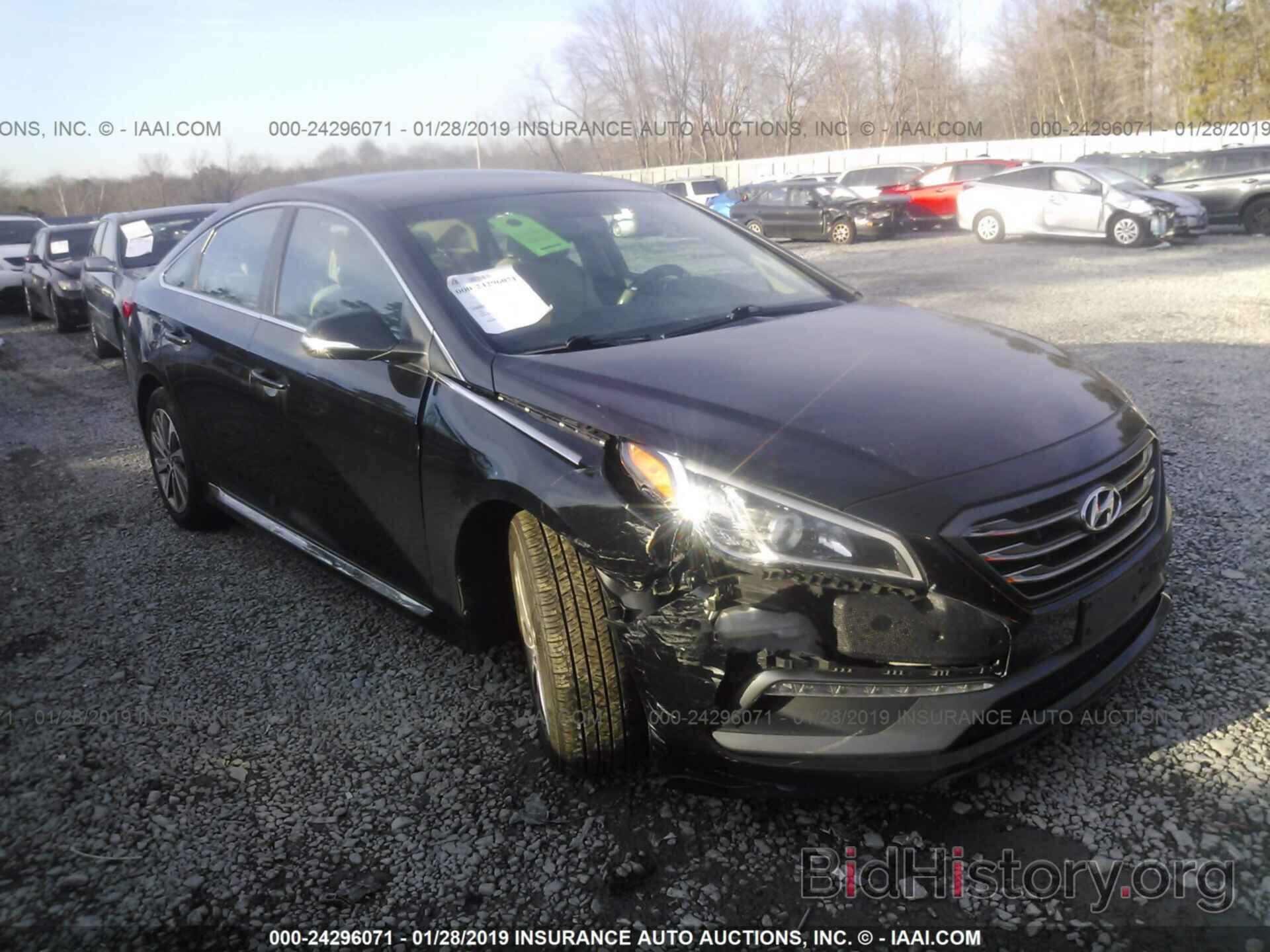 Photo 5NPE34AF1GH326278 - HYUNDAI SONATA 2016