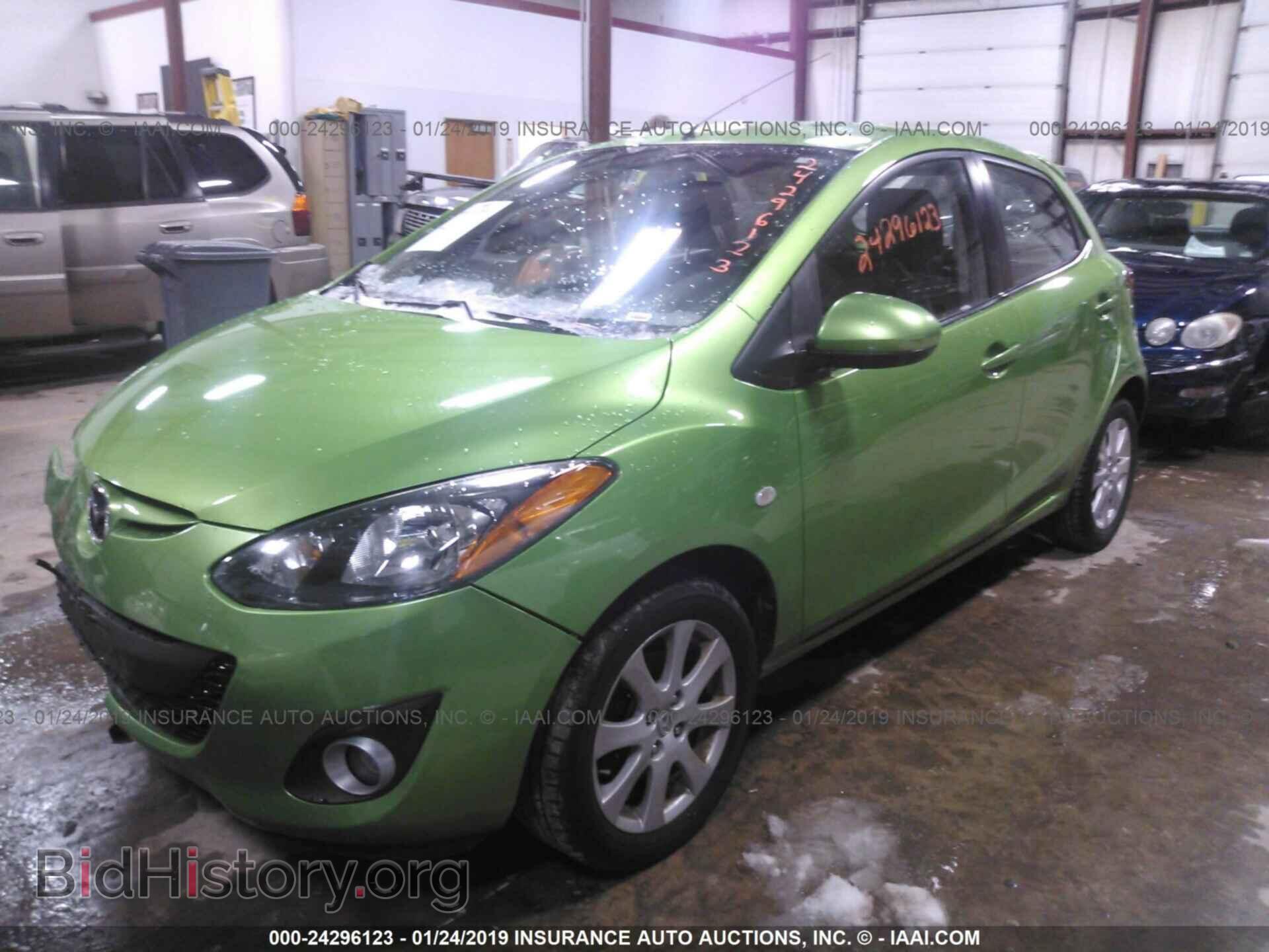 2012 MAZDA MAZDA2 - VIN: JM1DE1LZ8C0147822 - Фото 2