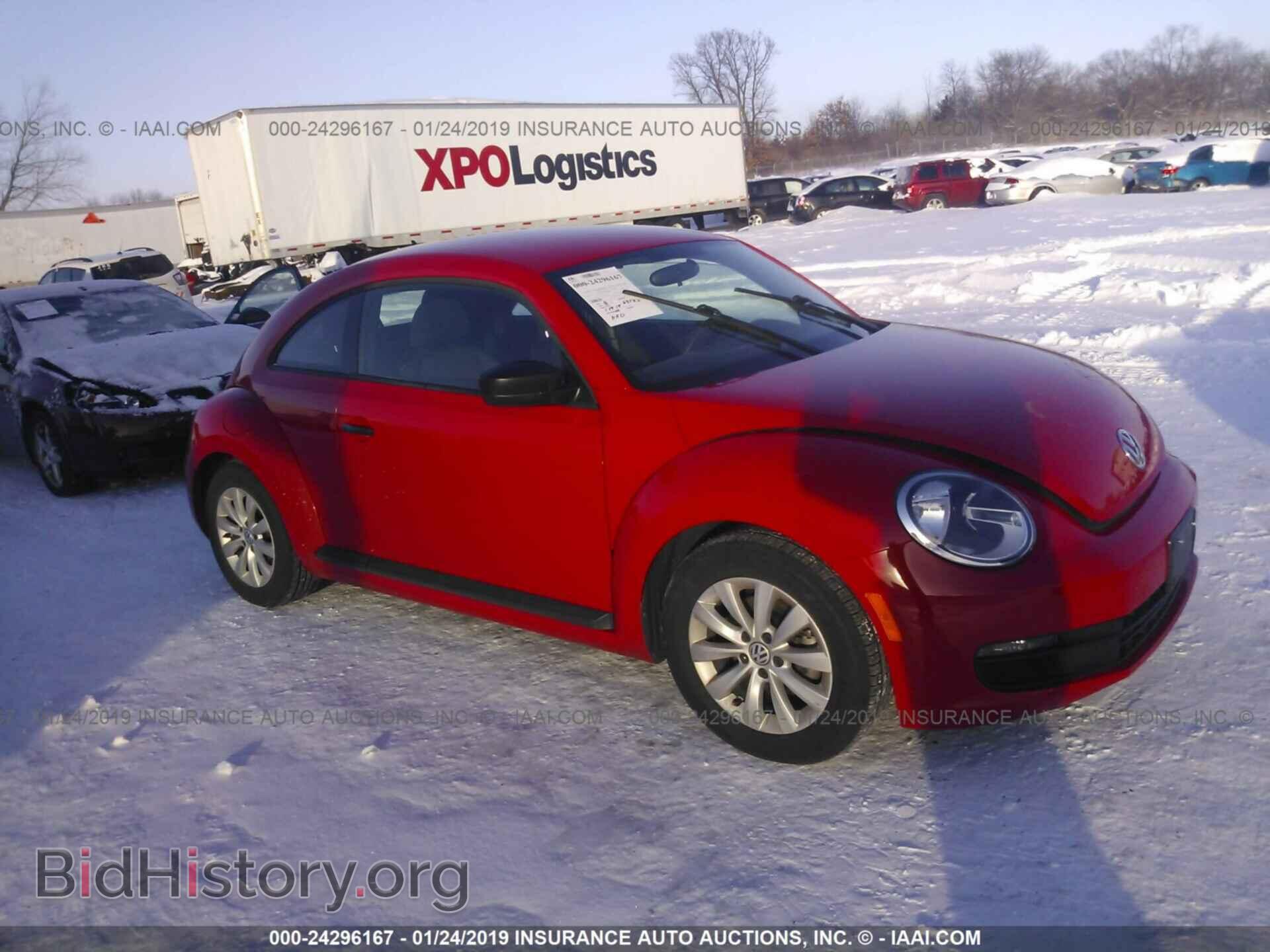 Фотография 3VWFP7AT6EM629206 - VOLKSWAGEN BEETLE 2014